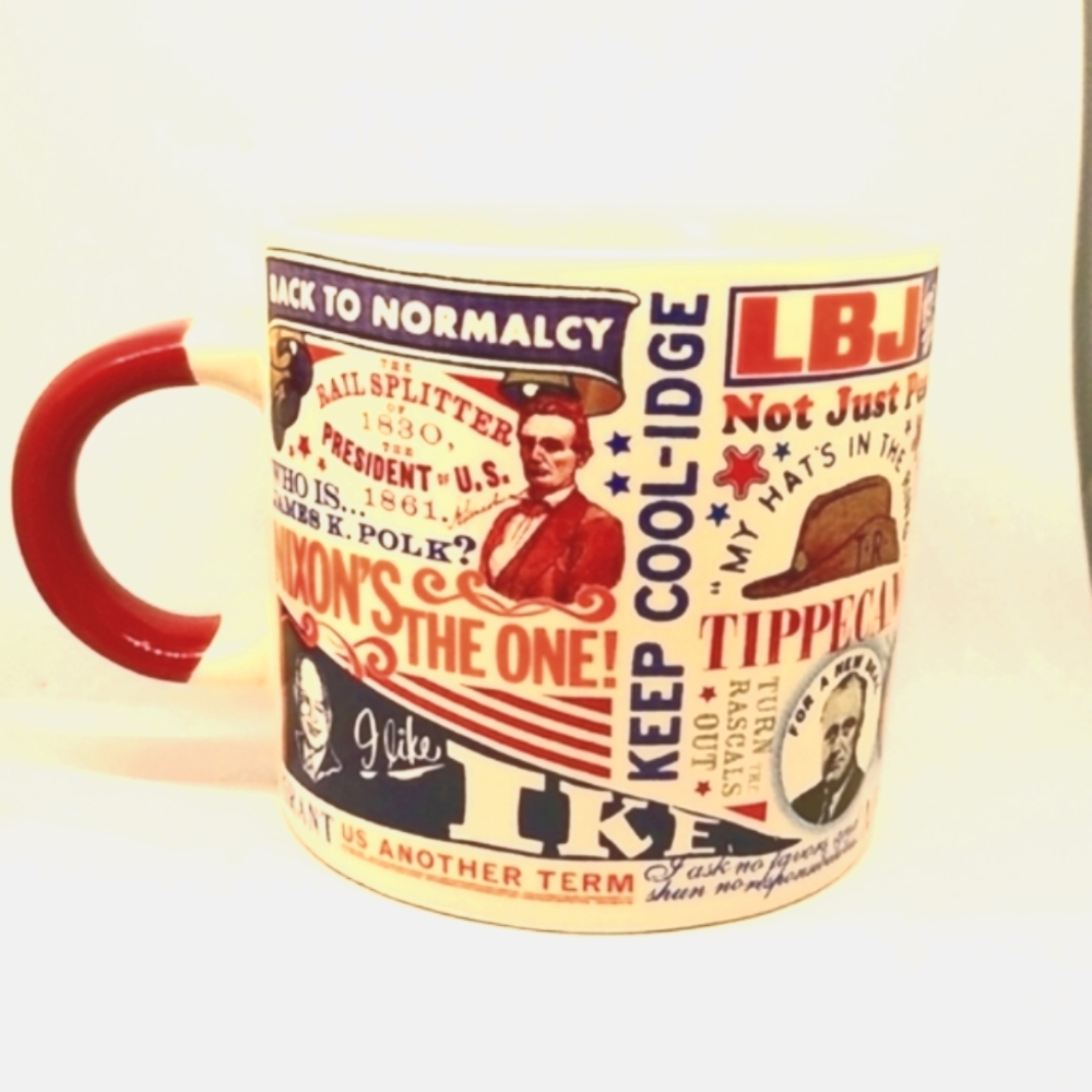 Presidential Campaign Slogans Mug by The Unemployed Philosophers Guild
